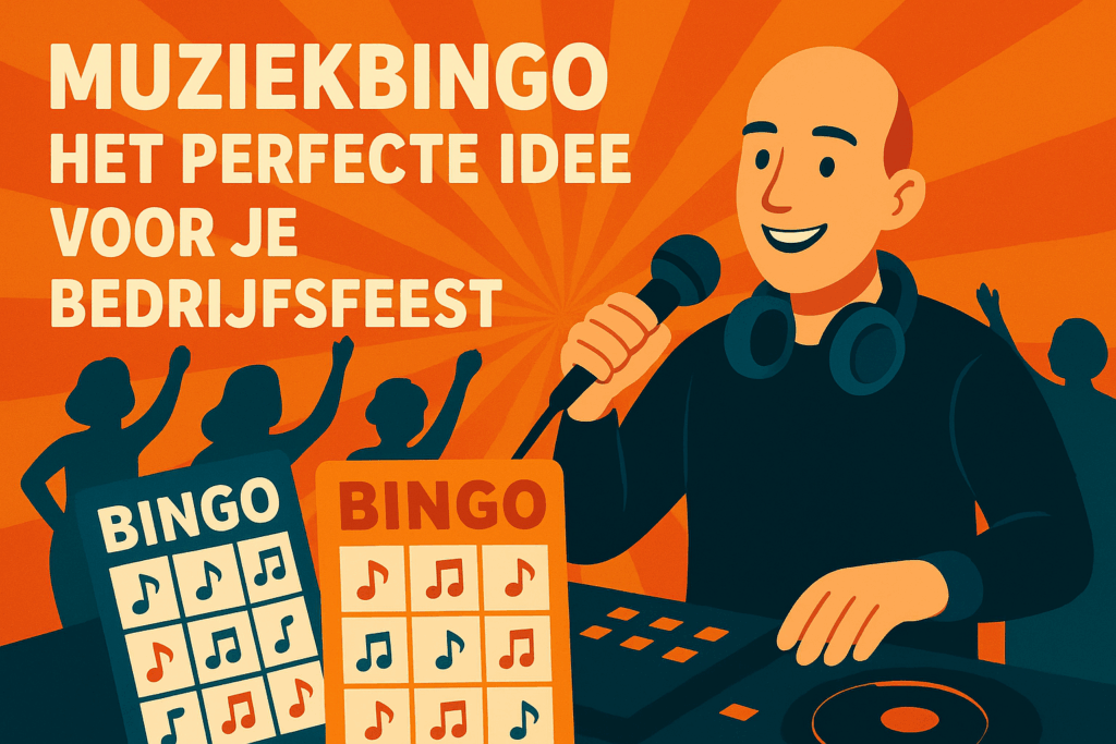 Muziekbingo perfecte idee voor bedrijfsfeest